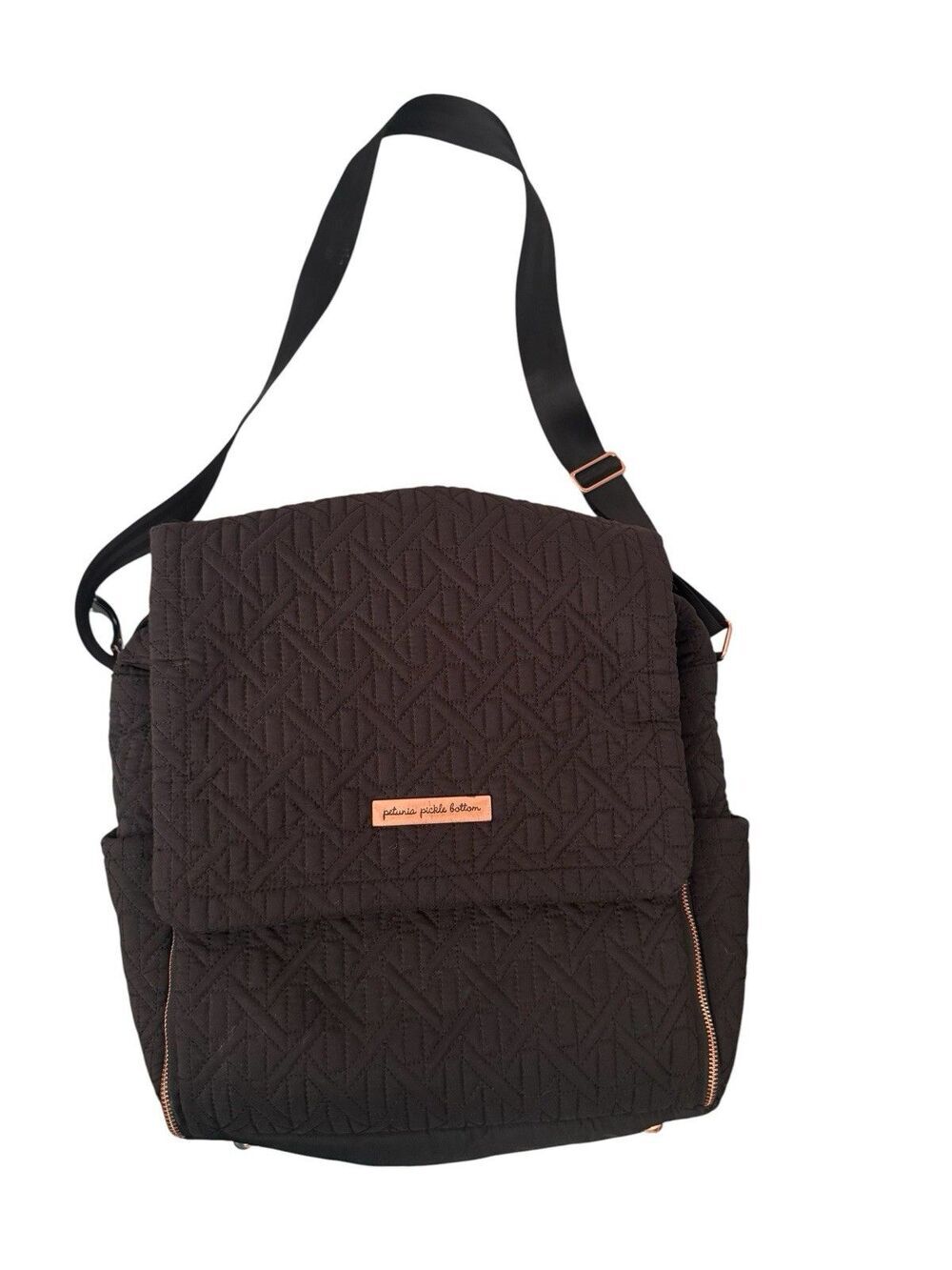 Petunia Pickle Bottom META Backpack Diaper Bag Neutral BLACK